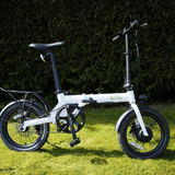 E-Go Lite+ Electric Folding Bike w/Rear Racks and Storage Bags Bundle 250W SKU EGO-2