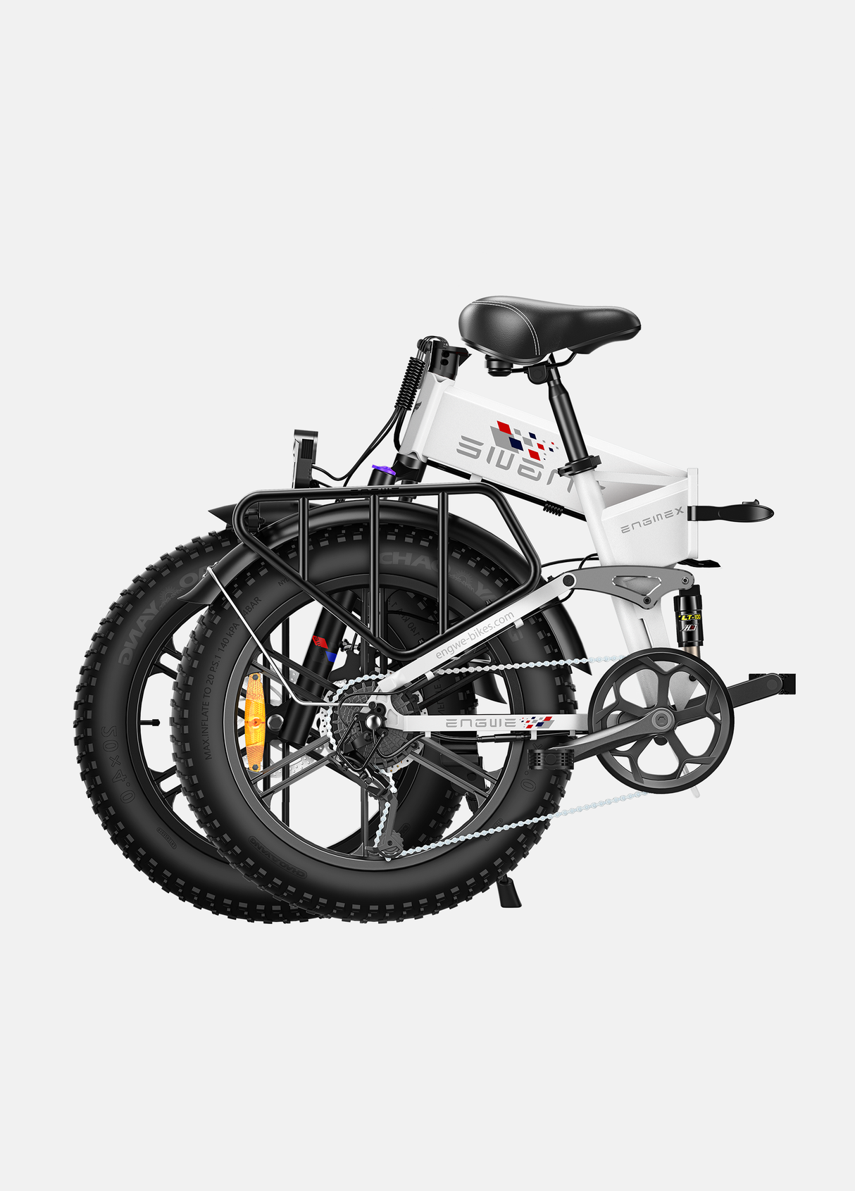 ENGWE Engine X Full Suspension Foldable E-bike SKU AENX-UKBK01