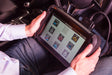 Advanced Diagnostics Smart Pro in use at the steering column