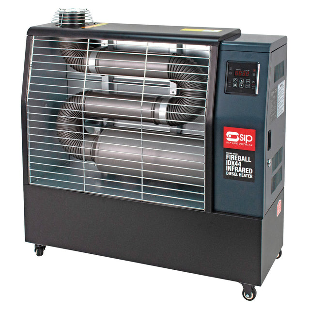 SIP FIREBALL® IDX44 Industrial Infrared Diesel Heater with 3pc Flue Kit