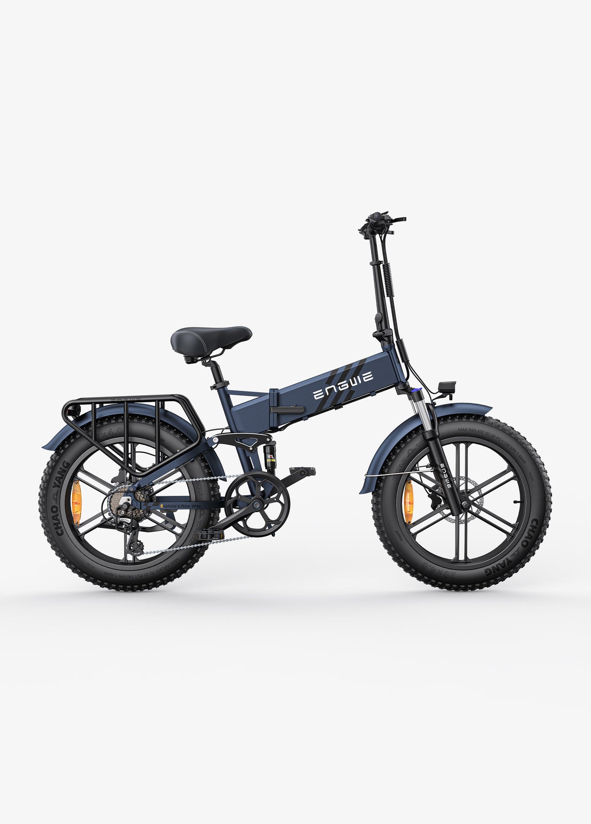 Engwe Engine Pro 2.0 High Torque Outdoor Adventure Folding Bike SKU EGP20BL