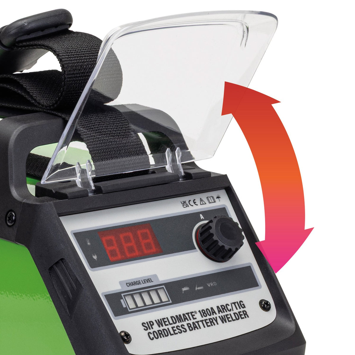 SIP WELDMATE® 180A ARC/TIG Cordless Battery Welder view 4