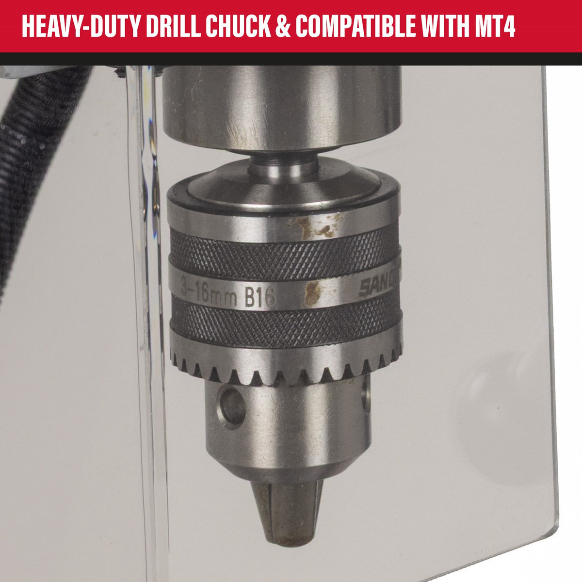 SIP Industrial F40-IDA Vari-Speed 2.2kW 400v Floor Pillar Drill view 3