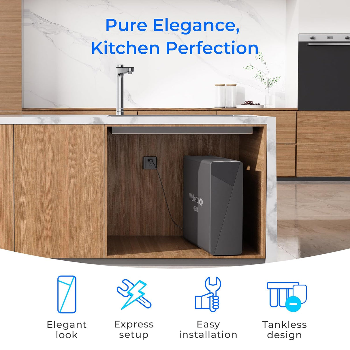 Waterdrop X16 Undersink Reverse Osmosis System SKU WD-X16