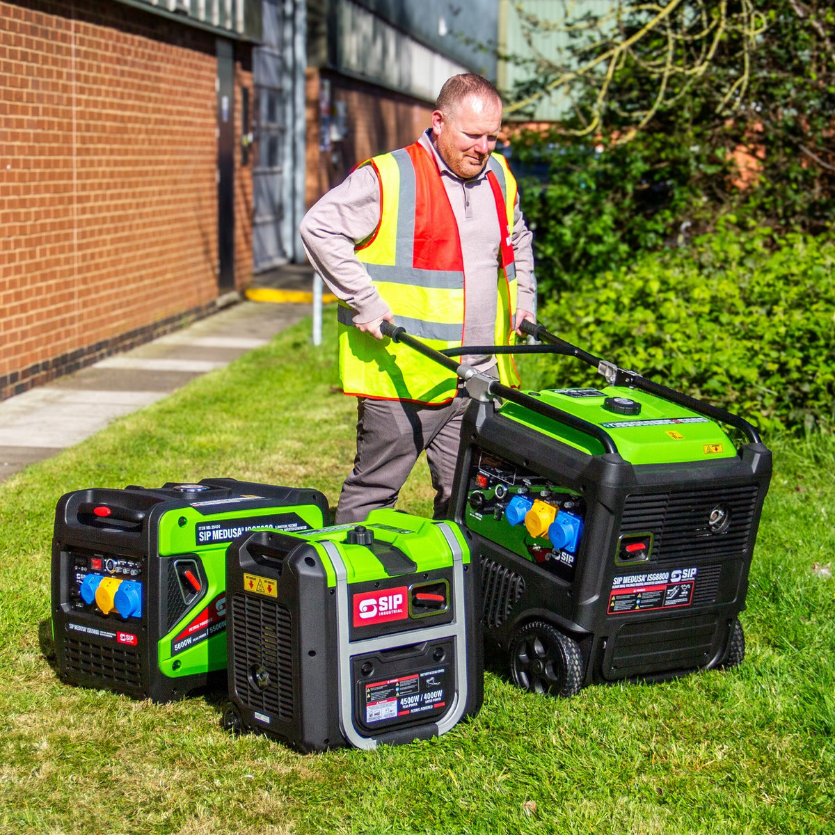 SIP MEDUSA® ISG8800 8.8kW Dual Voltage Digital Inverter Generator view 6