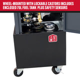 SIP FIREBALL® IDX100 29kW Industrial Diesel Infrared Heater with 3pc Flue Kit view 4