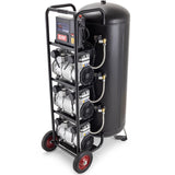 SIP QT AIR® 200L 6hp Ultra Low Noise Oil-Free Vertical Direct Drive Compressor view 2
