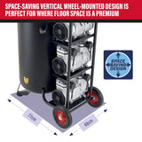 SIP QT AIR® 200L 6hp Ultra Low Noise Oil-Free Vertical Direct Drive Compressor view 3