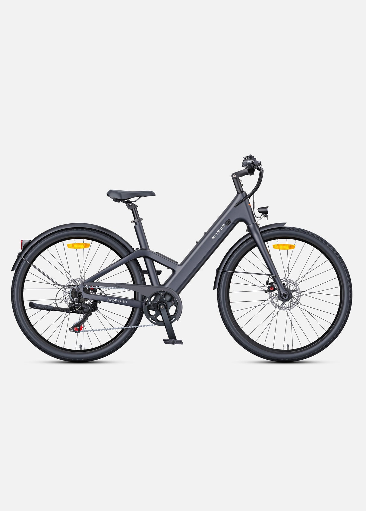 Engwe N1 AIR Ultra-lightweight Long Range Carbon Fiber City Bike SKU N1AIRGR