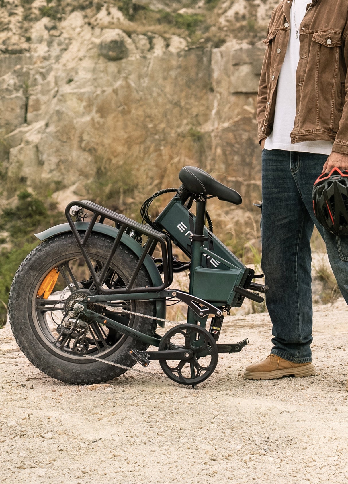 Engwe Engine Pro 2.0 High Torque Outdoor Adventure Folding Bike SKU EGP20BL