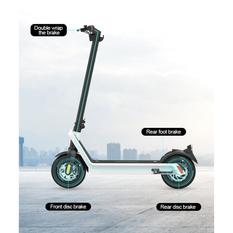 Cruzaa Commuta Pro Max Electric Scooter 500W SKU COMMUTAPROMAX