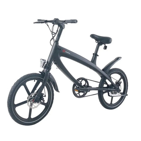 Cruzaa Electric Bike 240W City E-Bike Carbon Black Bluetooth Speakers SKU E-BYKE-BLACK