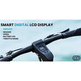 Cruzaa Electric Bike 240W City E-Bike Racing White Bluetooth Speakers SKU E-BYKE-WHITE