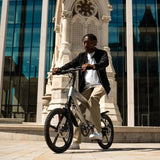 Cruzaa Electric Bike 240W City E-Bike Solarbeam Yellow Bluetooth Speakers SKU E-BYKE-YELLOW