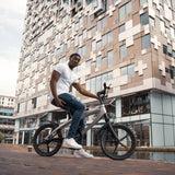 Cruzaa Electric Bike 240W City E-Bike Solarbeam Yellow Bluetooth Speakers SKU E-BYKE-YELLOW