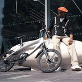 Cruzaa Electric Bike 240W City E-Bike Solarbeam Yellow Bluetooth Speakers SKU E-BYKE-YELLOW