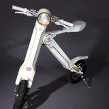 Cruzaa Scoota 250W Electric Scooter Racing White Bluetooth Speaker SKU SCOOTAW