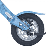 Cruzaa Limited Edition 350W E-Scooter Pro w/ Built-in Speakers, Bluetooth SKU CruzaaLEDenim