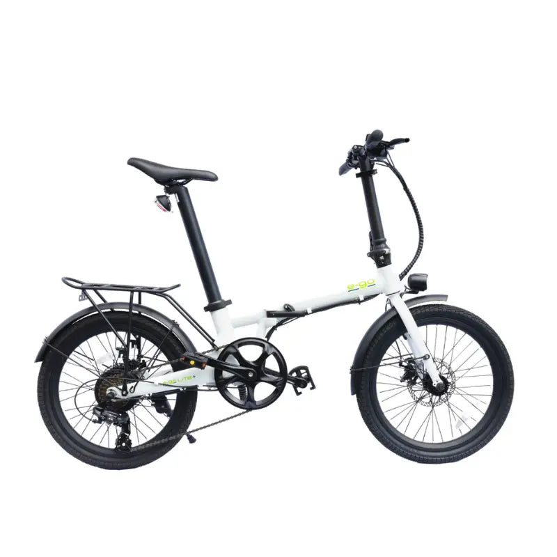 E-GO Bike Lite+ w/ Rear Rack Folding Electric Bike SKU E-LPFRR
