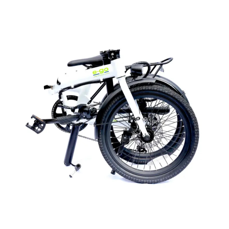 E-GO Bike Lite+ w/ Rear Rack Folding Electric Bike SKU E-LPFRR