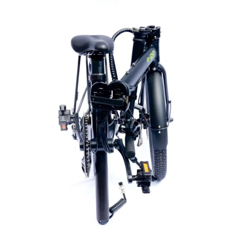 E-GO Bike Lite+ w/ Rear Rack Folding Electric Bike SKU E-LPFRR