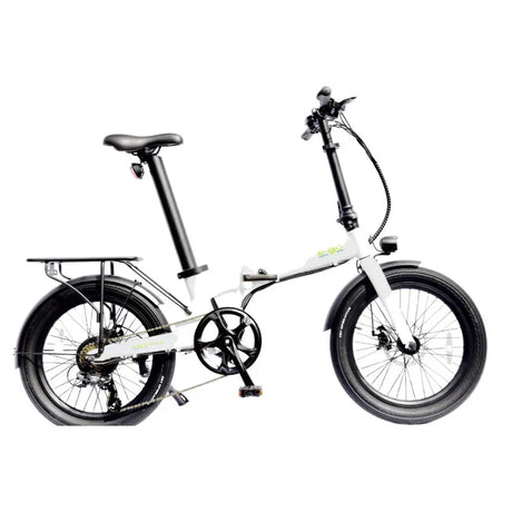 E-GO Bike MAX Folding Electric Bike w/ Rear Rack SKU E-MFRR