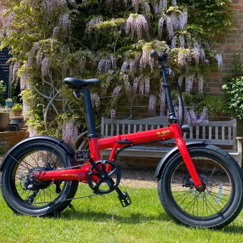 E-GO Bike MAX+ Folding Electric Bike, Portable Electric Bicycle SKU E-MPFRR