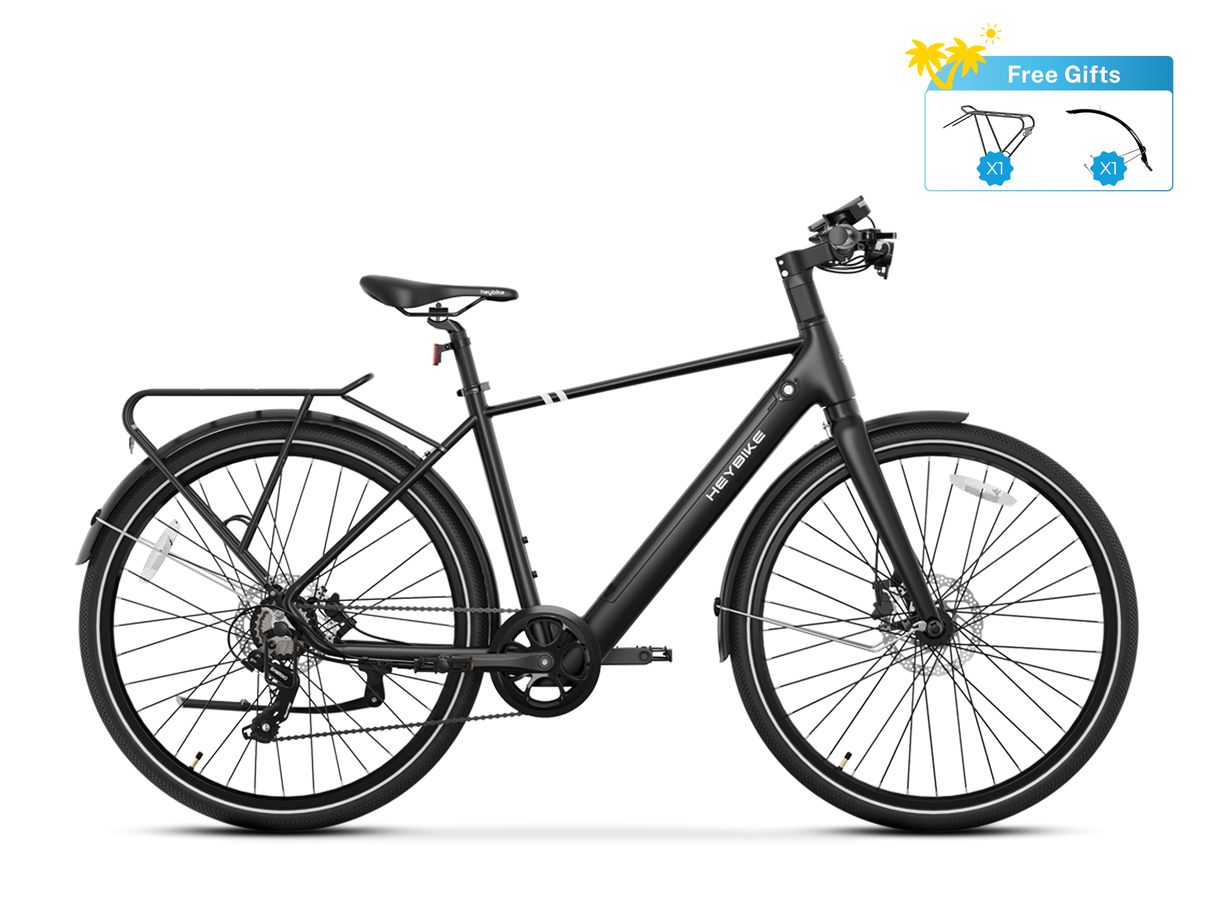 Heybike EC 1 Commuter E-Bike SKU HBK-EC1L-B-EUR