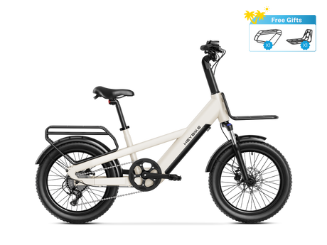 Heybike Compact Sport Cargo Bike SKU EC-Compact-Sport-G