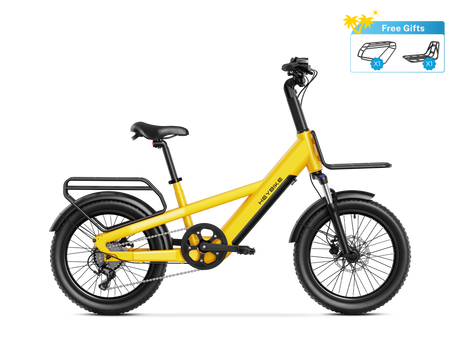 Heybike Compact Sport Cargo Bike SKU EC-Compact-Sport-G