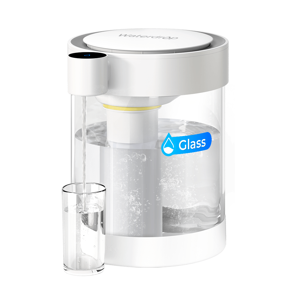 Waterdrop Glass Electric Water Filter Dispenser SKU WD-ED12W