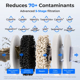 Waterdrop Glass Electric Water Filter Dispenser SKU WD-ED12W
