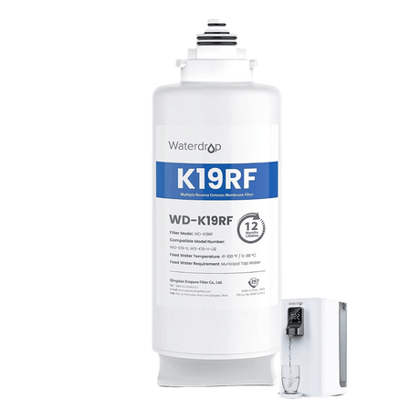 Waterdrop K19-S & K19-H Reverse Osmosis System SKU WD-2K19RF