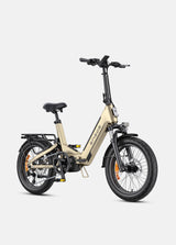 Engwe L20 3.0 Pro Mid-drive Motor Full Suspension Compact E-bike SKU UKL2030PROBK