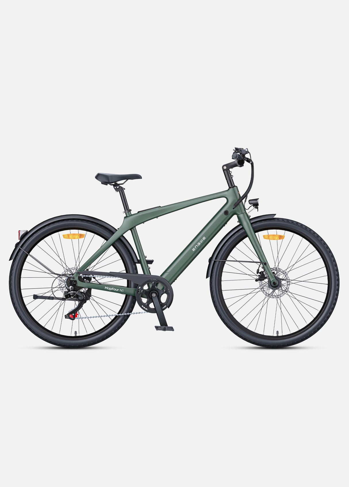 Engwe N1 AIR Ultra-lightweight Long Range Carbon Fiber City Bike SKU N1AIRGR