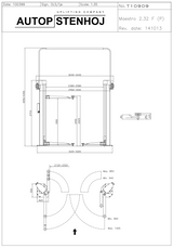 Stenhoj Maestro 2.32F 2 Post Lift