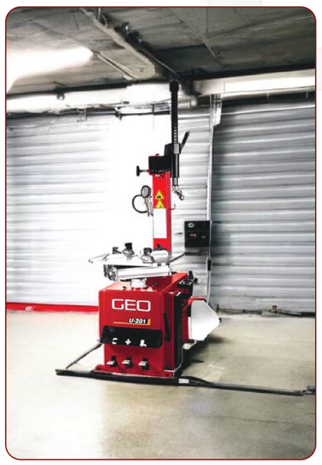 GEO U 201 Semi Automatic Tyre Machine SKU GEO003