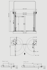 Stenhoj Maestro 2.32F NXT 2 Post Lift Premium Construction