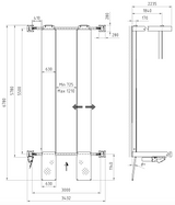 Stenhoj Major 5.2T Capacity 5230 4 Post Lift