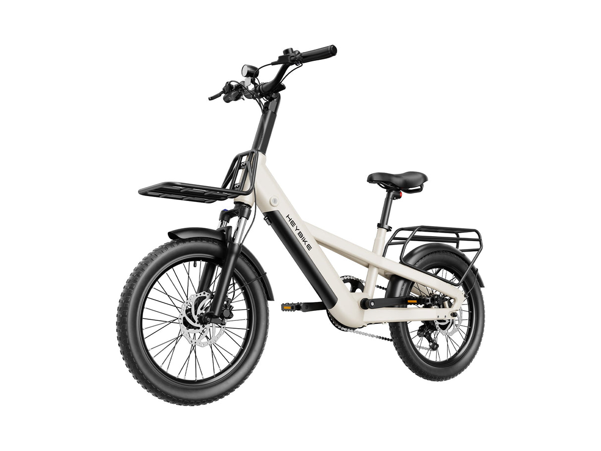 Heybike Compact Sport Cargo Bike SKU EC-Compact-Sport-G