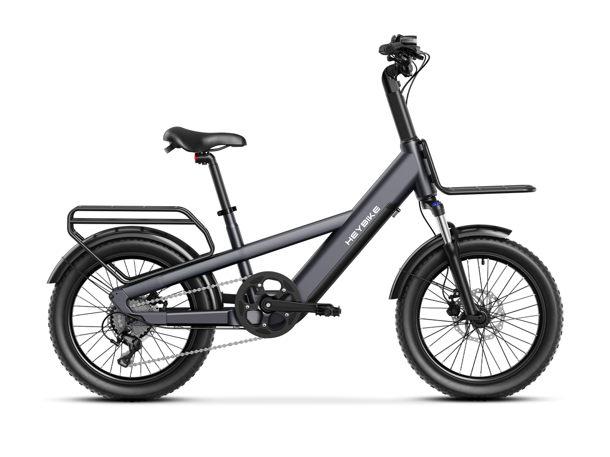 Heybike Compact Sport Cargo Bike SKU EC-Compact-Sport-G