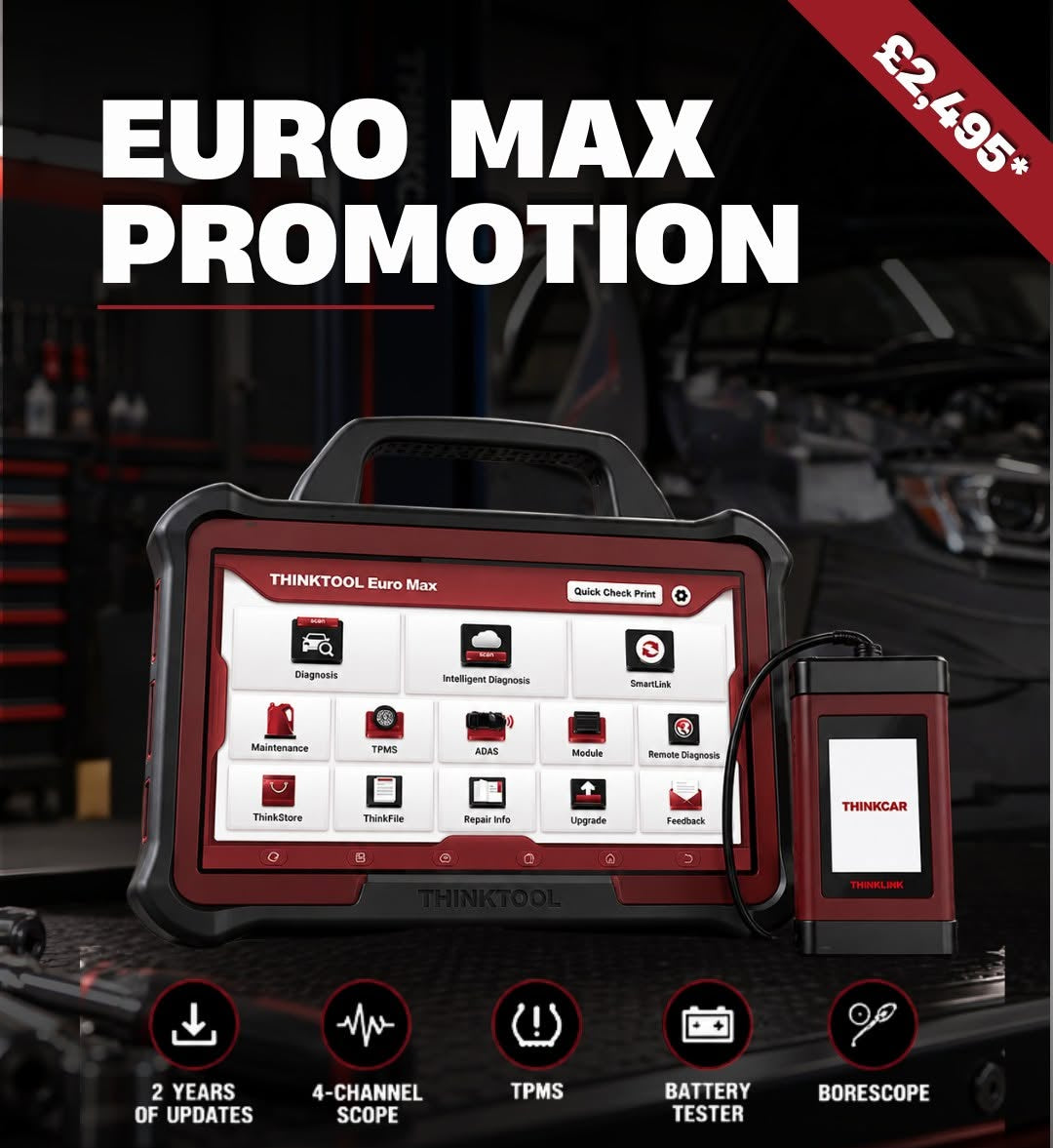 Thinkcar Thinktool Euro Max TKT06 Diagnostic Scan Tool
