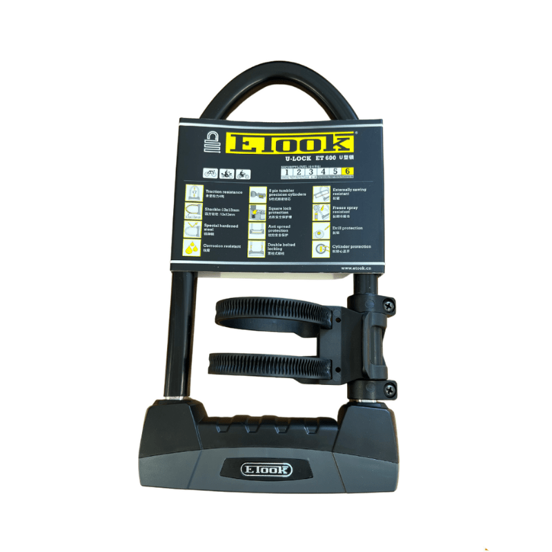 E-Go ETook U-Lock Sold Secure Gold Rated SKU E-TUL