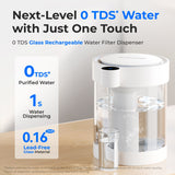 Waterdrop Lead-Free Glass Water Filter Dispenser SKU WD-ED10TW