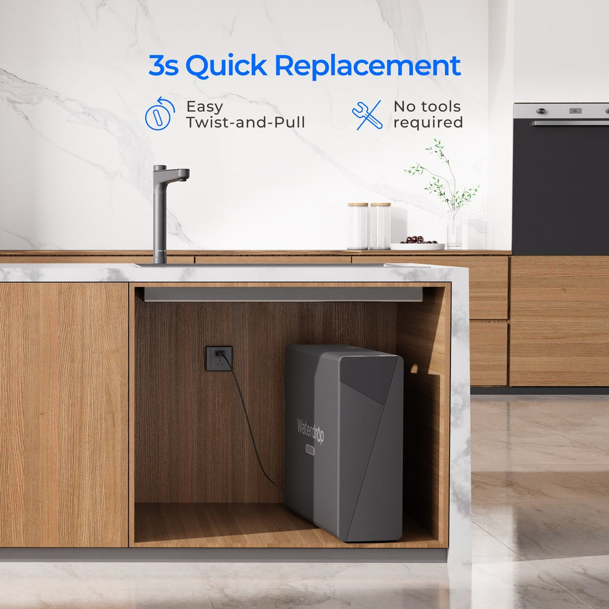 Waterdrop X16 Reverse Osmosis System Filter SKU UK-WD-X16-F3
