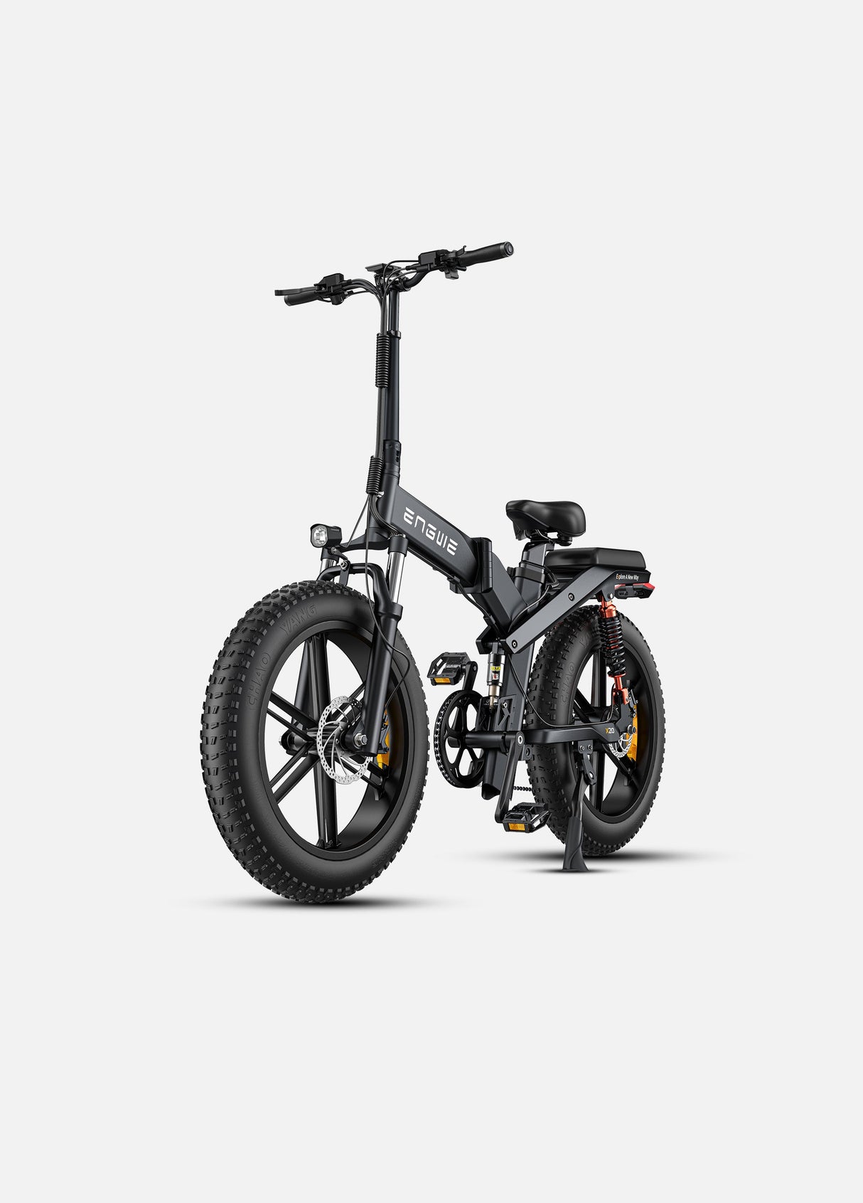 Engwe X24 All Terrain Foldable Electric Bike SKU X24-Grey