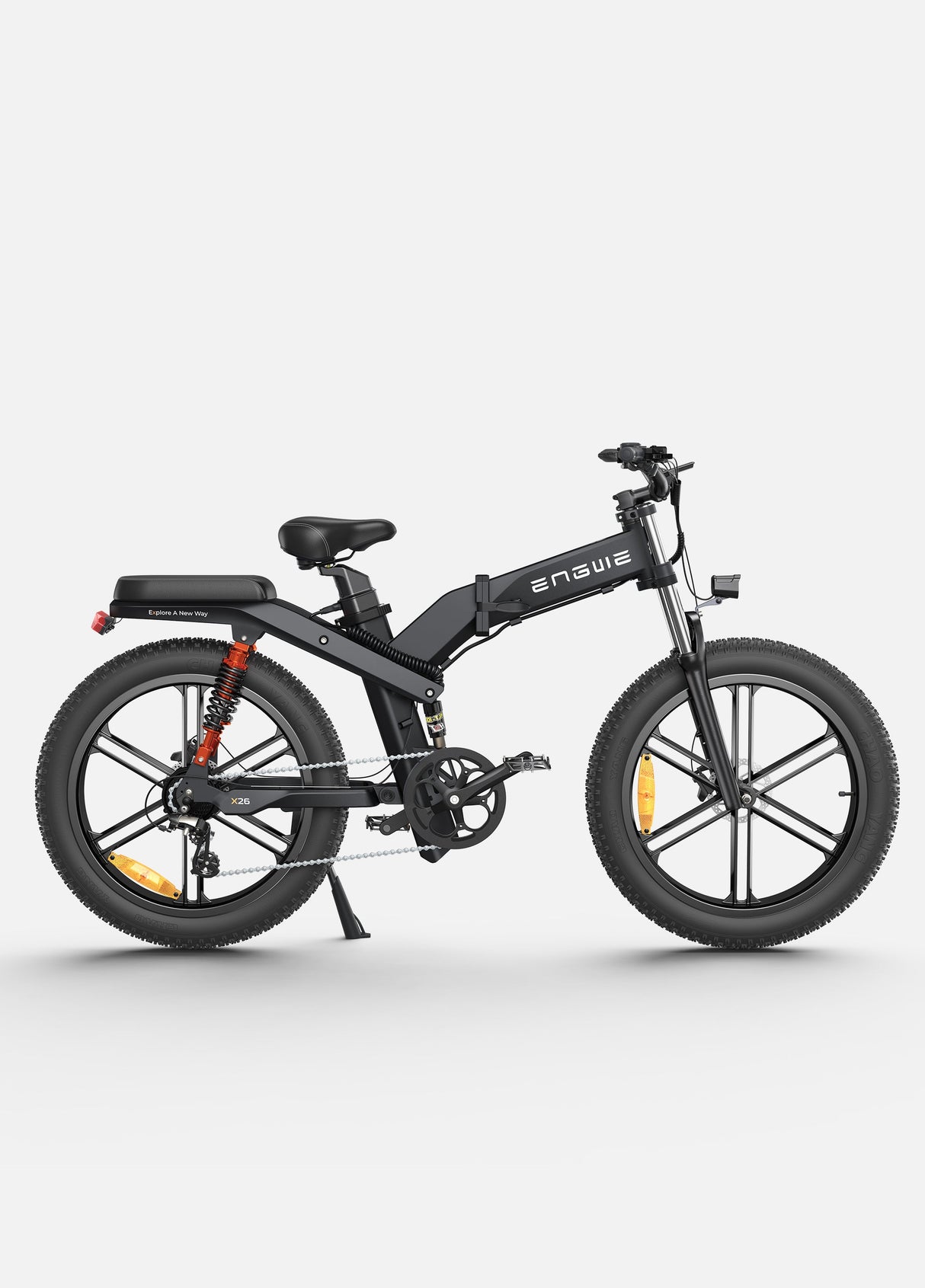 Engwe X24 All Terrain Foldable Electric Bike SKU X24-Grey