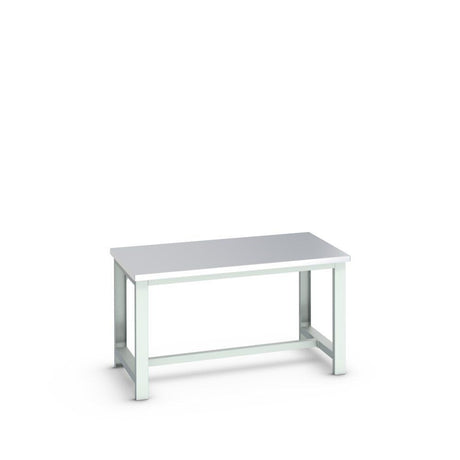 Bott Cubio Framework Bench (Stainless Steel), 1500x900x840mm, light grey