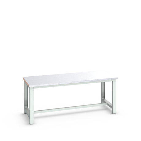 Bott Cubio Framework Bench (Steel Clad), 2000x900x840mm, light grey