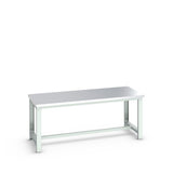 Bott Cubio Framework Bench (Stainless Steel), 2000x900x840mm, light grey